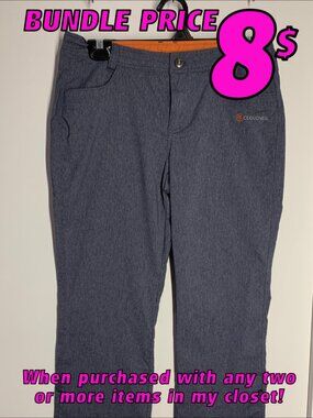 Cloudveil Convertible Outdoor Pants Size Small